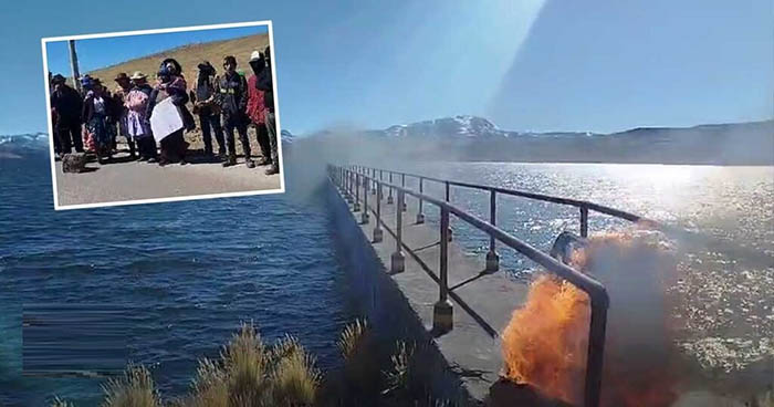 Huancavelica: comunidades dejan sin agua a la agroindustria de Ica en protesta por demoras en asfaltado de carretera